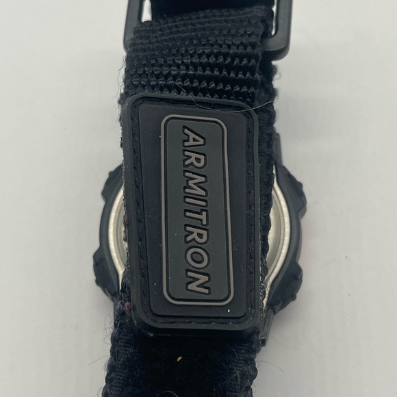 Armitron mens pro sport black/red watch - Picture 2 of 2